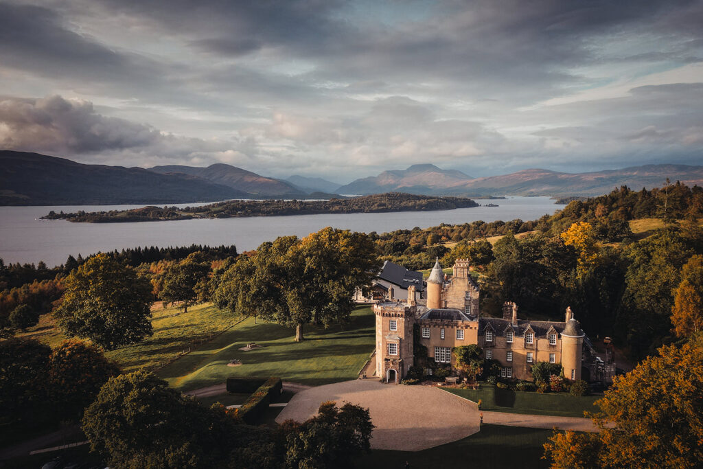 This image is of Boturich Castle and was taken by Isaac Craig Photography